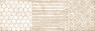 Luara Вставка  бежевый (LU2U011DT) 25x75